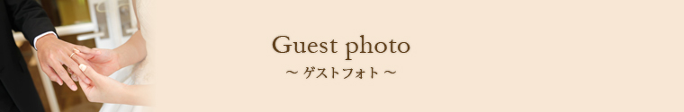 guest photo〜ゲストフォト〜